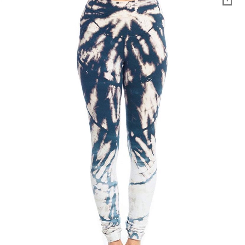 Hard Tail leggings acid tye dye 90% cotton